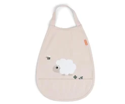 Babero Pull-Over Tiny Farm Powder