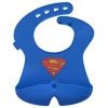 Babero Silicona Enrollable Superman