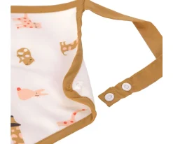 2 Baberos Impermeables Extra Grandes Little Mateys Spicy Orange