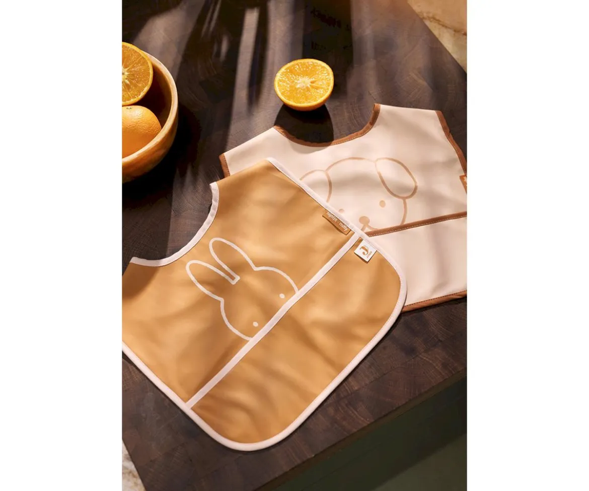 2 Baberos Impermeables Miffy Peekaboo