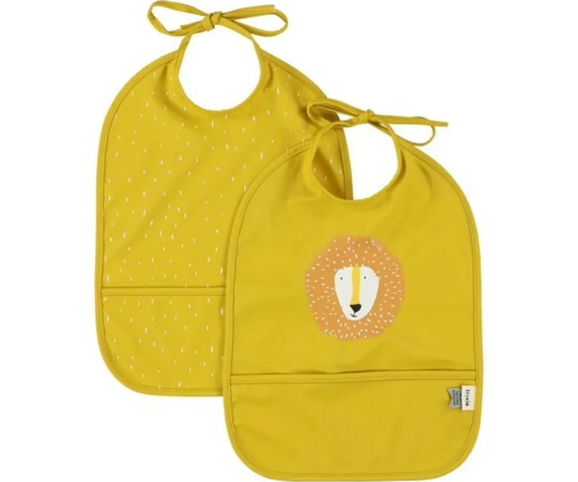 2 Baberos Impermeables Mr. Lion