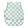 Babero sin Mangas Impermeable Checkers Sage