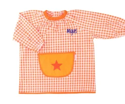 Babi con Bolsillo Central Estrella Naranja Personalizable