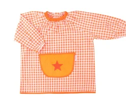 Babi con Bolsillo Central Estrella Naranja Personalizable