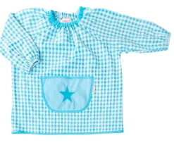 Babi con Bolsillo Central Estrella Turquesa Personalizable