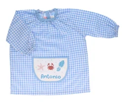Babi con Bolsillo Central Ocean Azul Personalizado