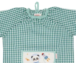 Babi con Bolsillo Central Vichy Pandas in Space Personalizado