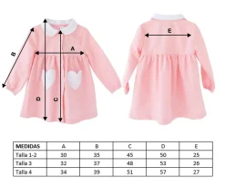 Babi Corazón Rosa por VivirConGusto Personalizable