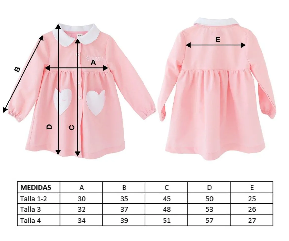 Babi Corazón Rosa por VivirConGusto Personalizable