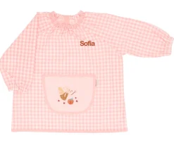 Babi Lola con Bolsillo Central Vichy Mouse Fairies Personalizable