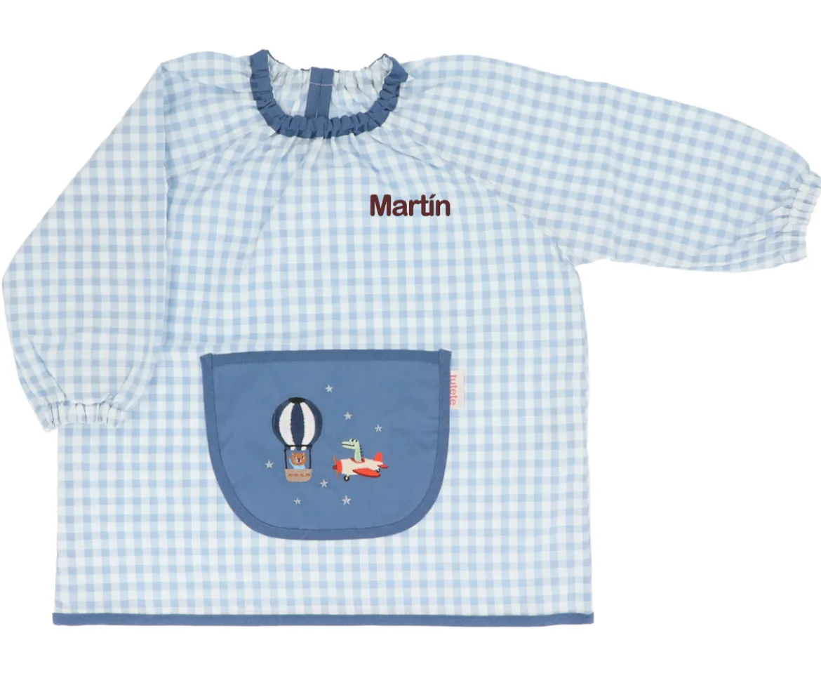 Babi Lola con Bolsillo Central Vichy Planes Personalizable