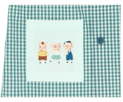 Babi Seber con Botones Three Little Pigs Personalizable