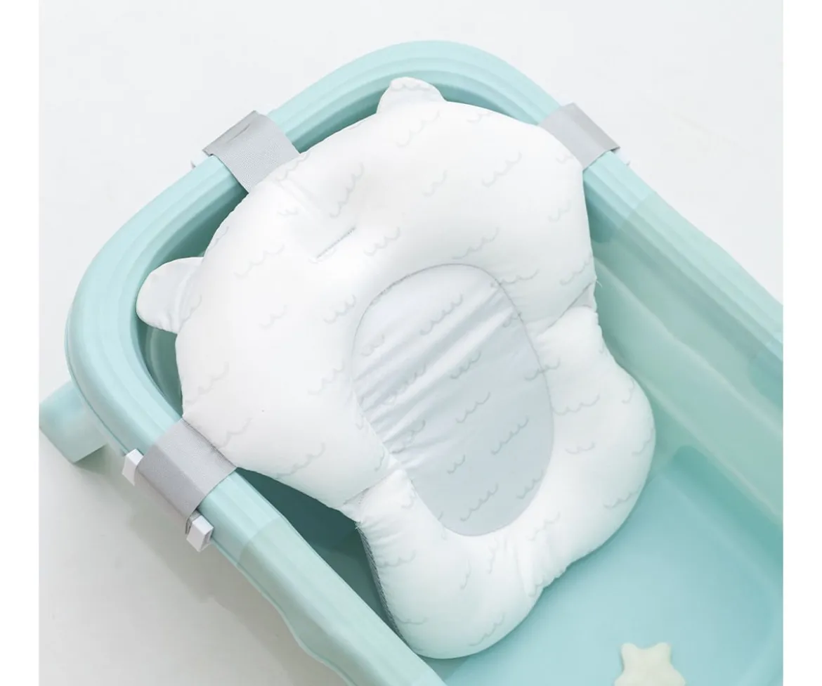 Bañera Plegable Con Hamaca Blue