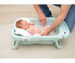 Bañera Plegable Con Hamaca Blue