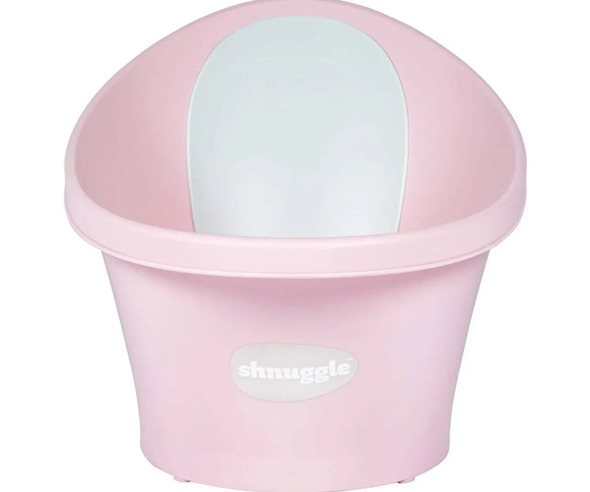 Bañera Shnuggle Rosa Respaldo Blanco