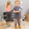 Banco de Trabajo Infantil Fagus Gris/Natural