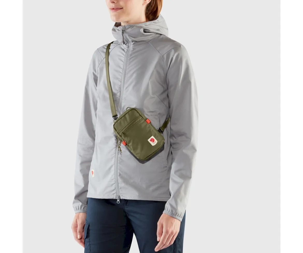 Bandolera High Coast Pocket Patina Green