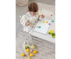 Bata de Pintura Escolar Happy Fruits Light Khaki
