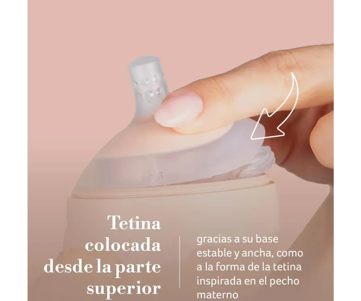 Biberón con Tetina Dinámica LOVI Mammafeel 330 ml