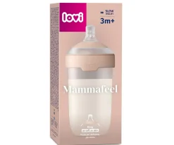 Biberón con Tetina Dinámica LOVI Mammafeel 250 ml
