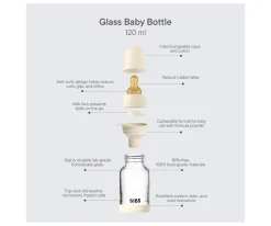 Biberón Cristal BIBS Blush 120ml