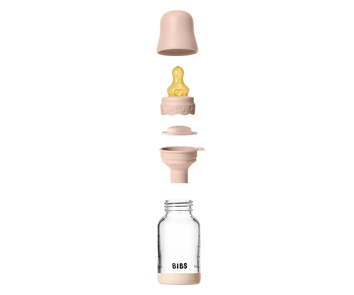 Biberón Cristal BIBS Boheme Blush 120ml