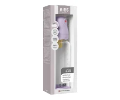 Biberón Cristal BIBS Boheme Violeta Sky 240ml