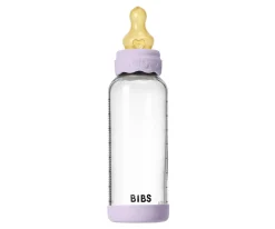 Biberón Cristal BIBS Boheme Violeta Sky 240ml