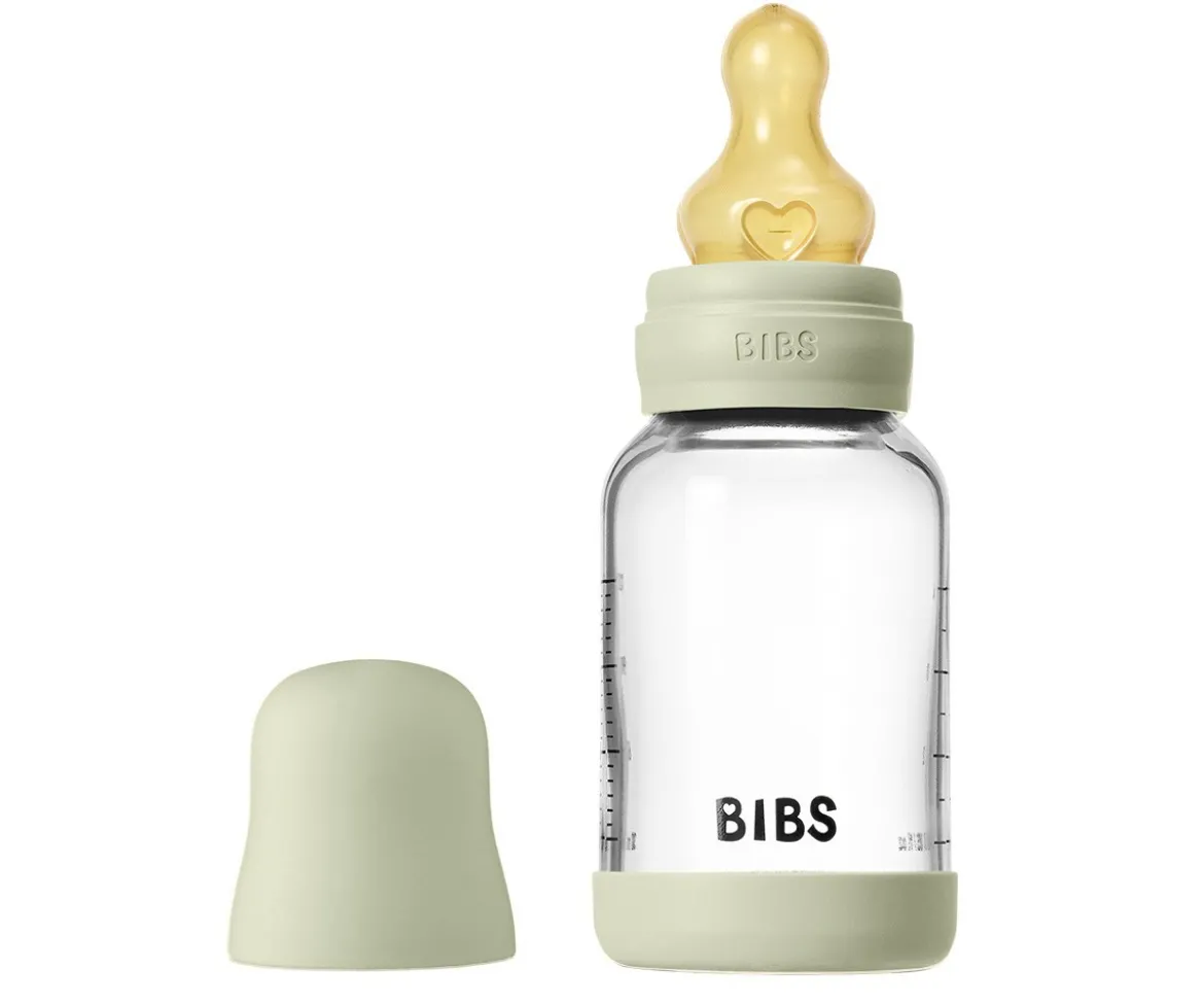 Biberón Cristal BIBS Sage 120ml