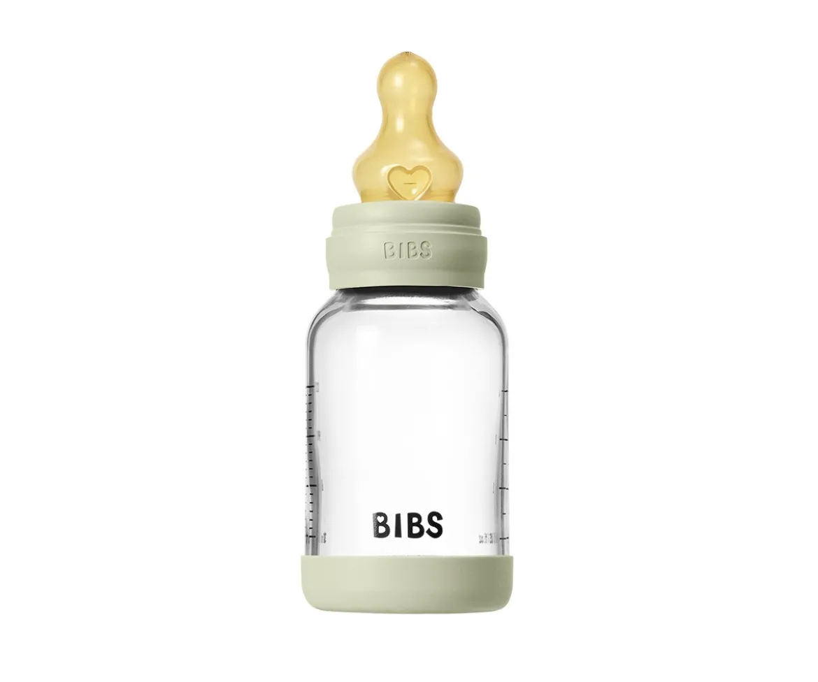 Biberón Cristal BIBS Sage 120ml