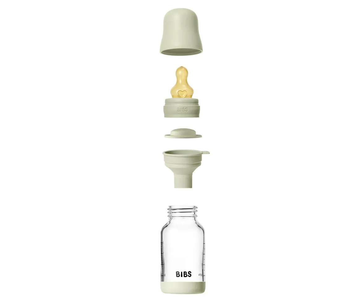 Biberón Cristal BIBS Sage 120ml