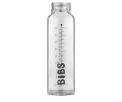 Biberón Cristal BIBS Sage 225ml + Funda Biberón Large