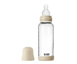 Biberón Cristal BIBS Silicona Vanilla Glow 240ml