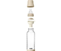 Biberón Cristal BIBS Silicona Vanilla Glow 240ml