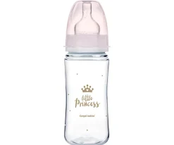 Biberón Personalizable Anticólicos Royal Baby Rosa 240ml