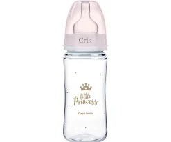 Biberón Personalizable Anticólicos Royal Baby Rosa 240ml