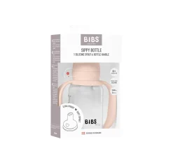 Biberón Plástico BIBS Silicona Blush 150ml
