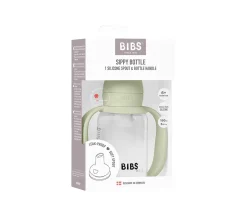 Biberón Plástico BIBS Silicona Sage 150ml