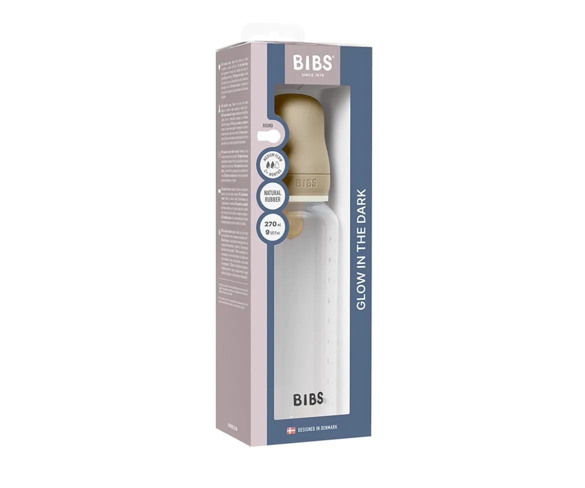 Biberón Plástico BIBS Vanilla Glow270ml