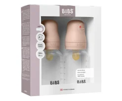 2 Biberones Plástico BIBS Látex Blush 150 ml