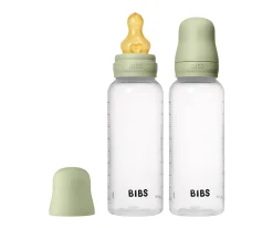 2 Biberones Plástico BIBS Látex Sage 270 ml