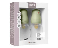 2 Biberones Plástico BIBS Látex Sage 150 ml