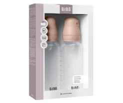 2 Biberones Plástico BIBS Silicona Blush 270 ml