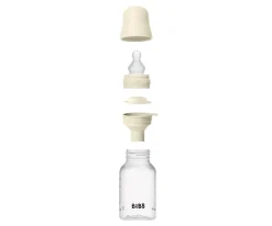 2 Biberones Plástico BIBS Silicona Ivory 150 ml