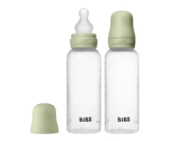 2 Biberones Plástico BIBS Silicona Sage 270 ml