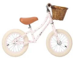 Bicicleta Banwood sin Pedales First Go! Bonton Pink