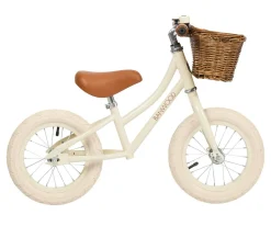 Bicicleta Banwood sin Pedales First Go! Crema