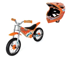 Bicicleta de Equilibrio y Casco Todoterreno Cross
