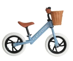 Bicicleta Equilibrio Premium + Casco Light Blue