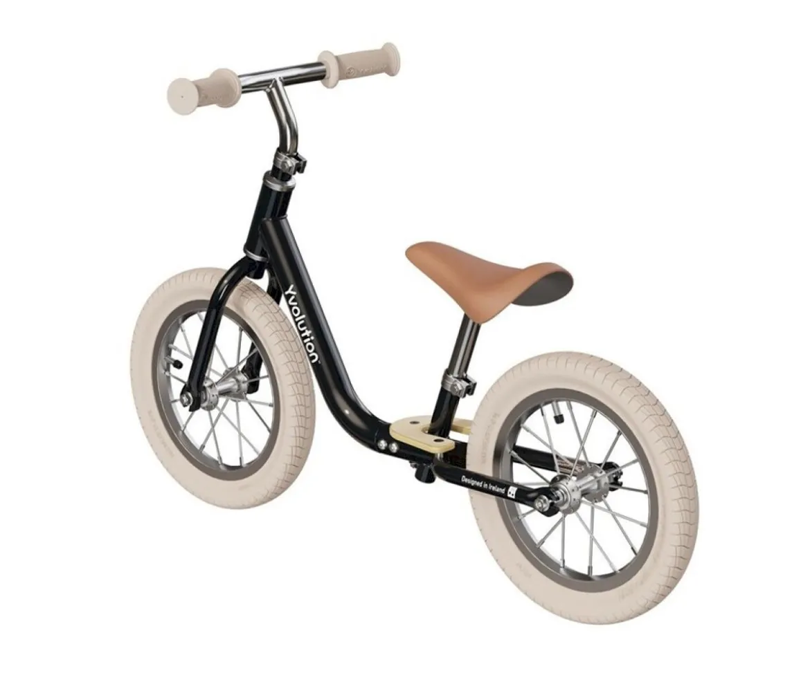Bicicleta sin Pedales Yvelo Classic Negra Yvolution